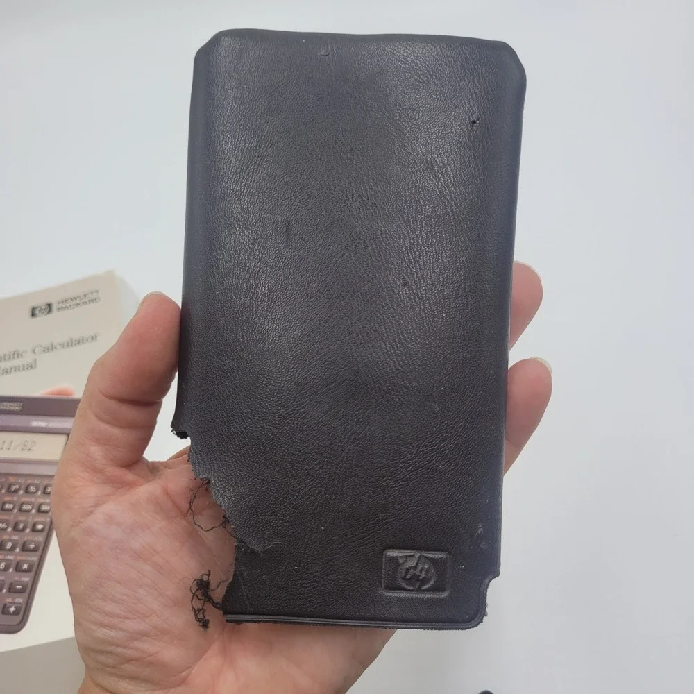 HP 32SII RPN Scientific Calculator with Manual and Case Vintage Hewlett Packard